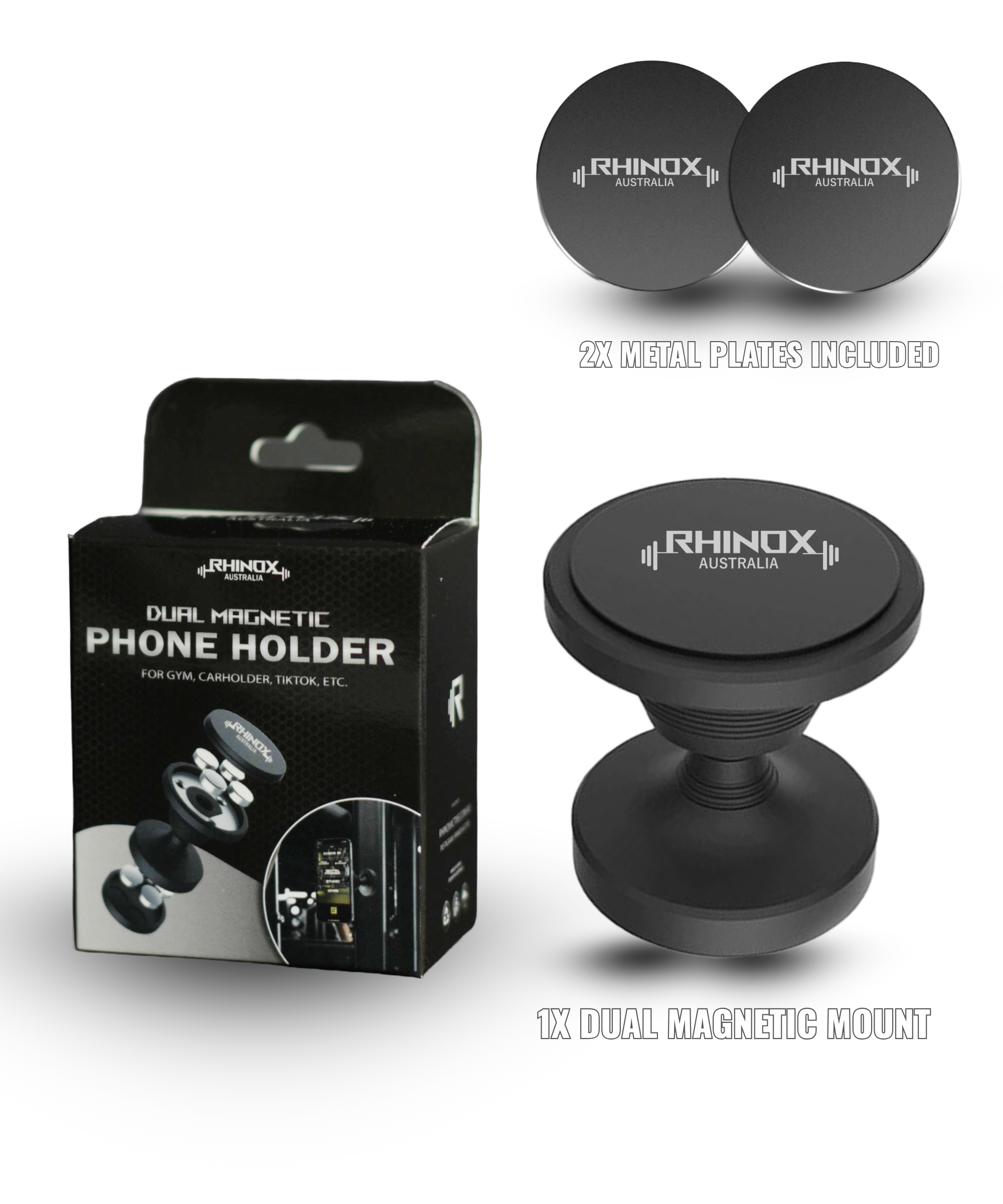 Dual Magnetic Phone Holder