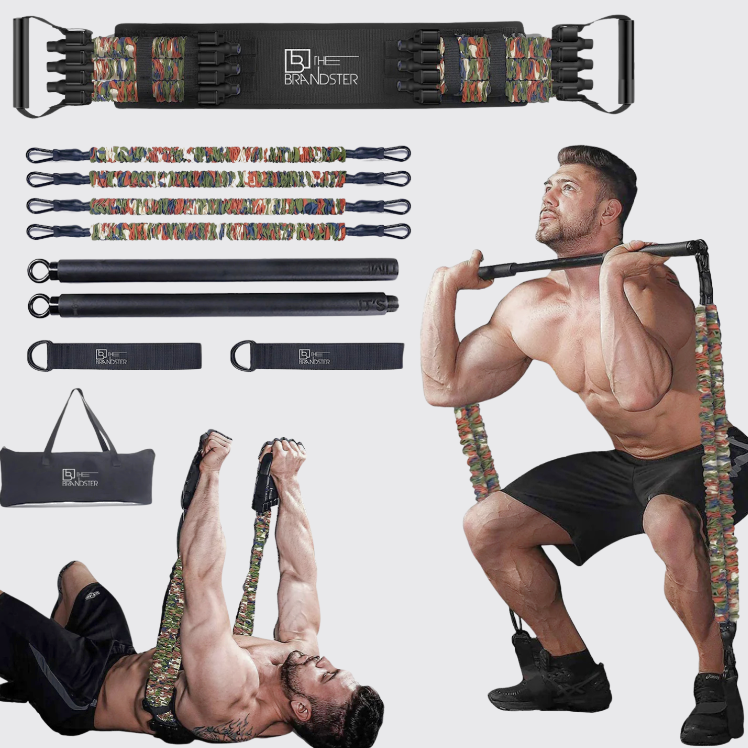 Premium All-In-One Home Gym Bar Set: Muscle & Toning Anywhere