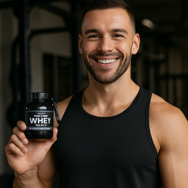 MINI KEYCHAIN PROTEIN CONTAINER