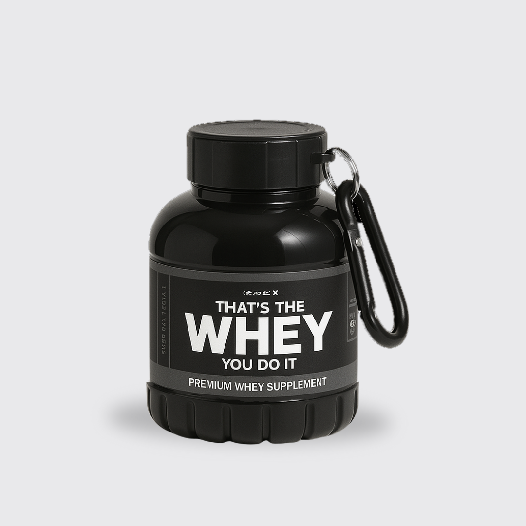 MINI KEYCHAIN PROTEIN CONTAINER