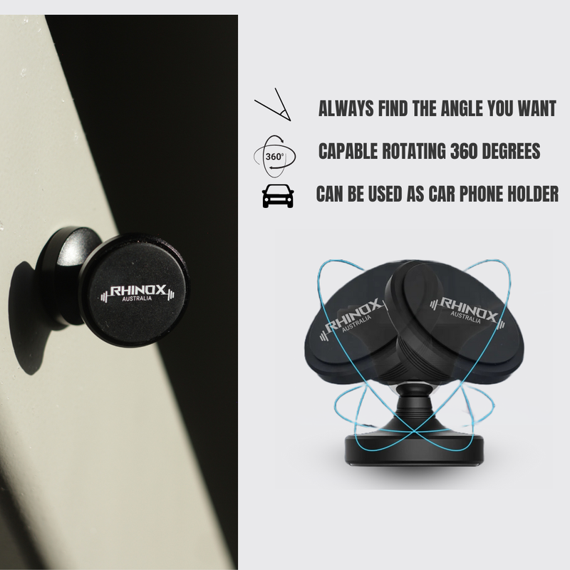 Dual Magnetic Phone Holder – Ultra Strong Grip, Universal Mount