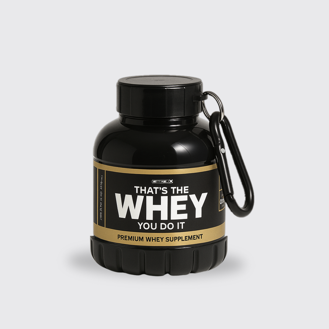 MINI KEYCHAIN PROTEIN CONTAINER