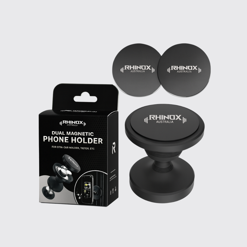 Dual Magnetic Phone Holder – Ultra Strong Grip, Universal Mount