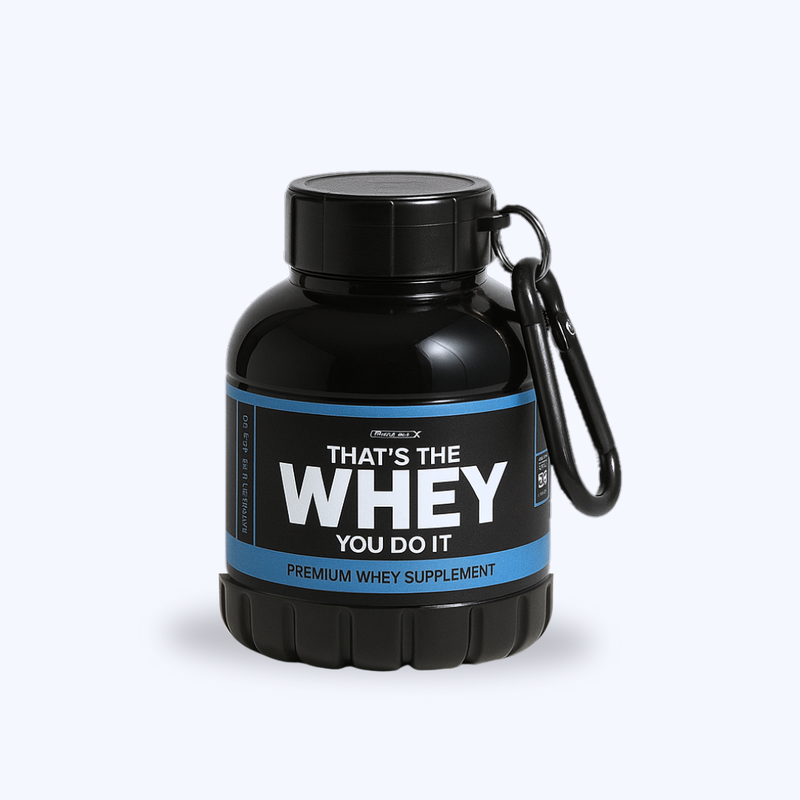 3 PACK- WHEY PROTEIN CONTAINER