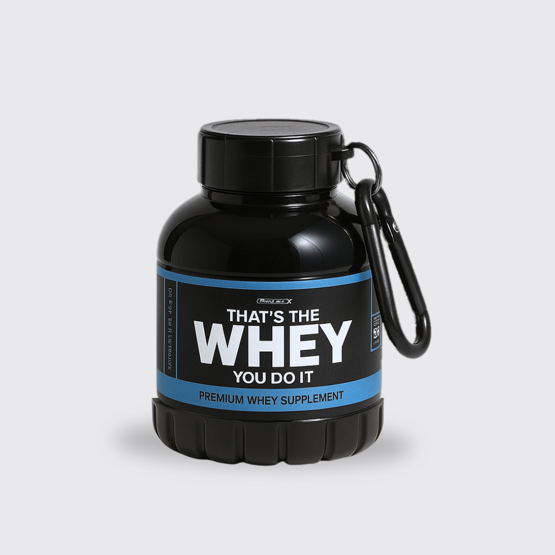 MINI KEYCHAIN PROTEIN CONTAINER