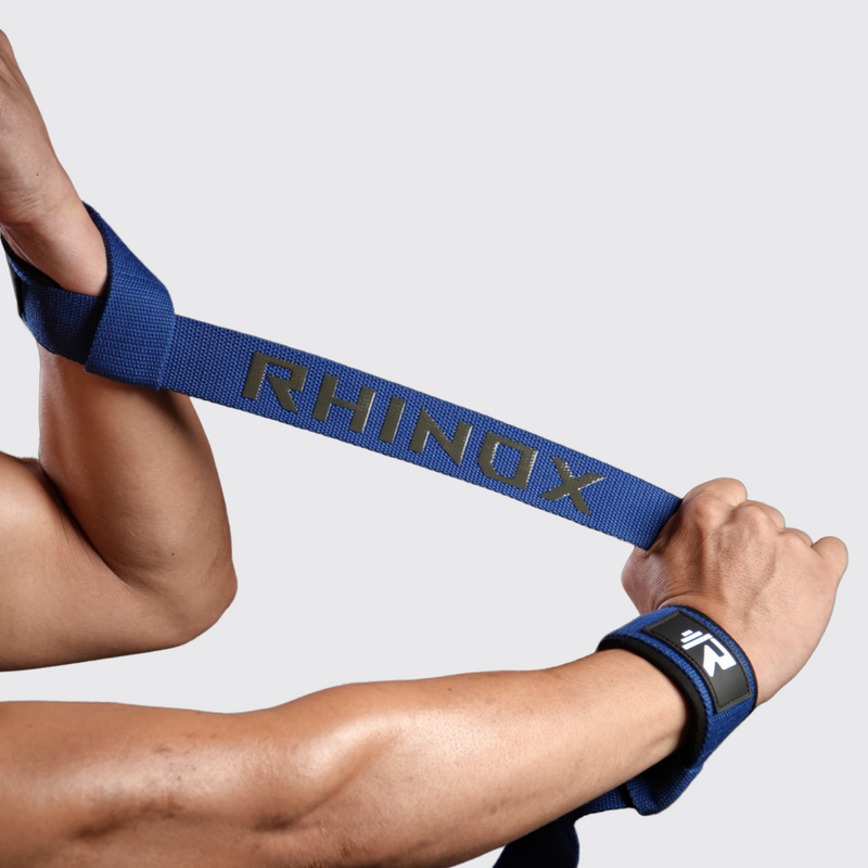 LIFTING STRAPS BLUE