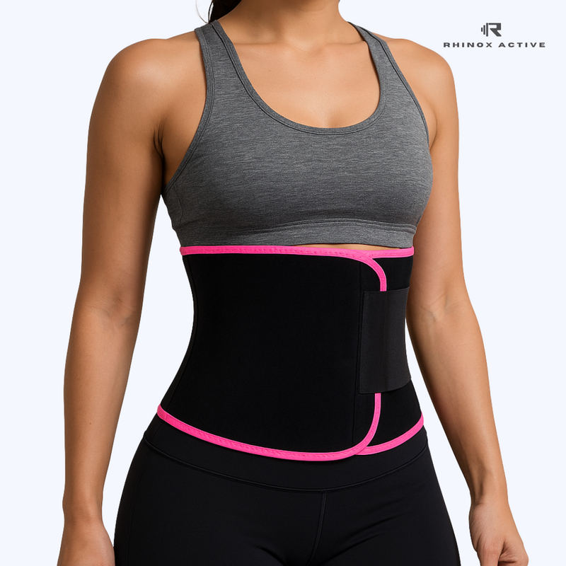 Waist Trainer Sweat Belt – Adjustable Neoprene Slimmer