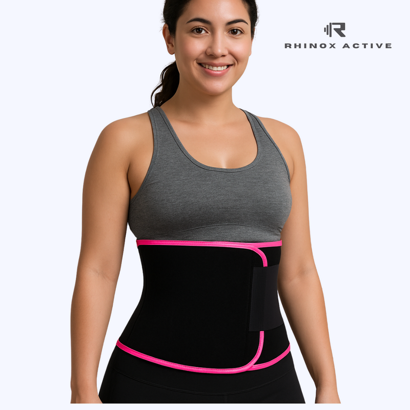 Waist Trainer Sweat Belt – Adjustable Neoprene Slimmer