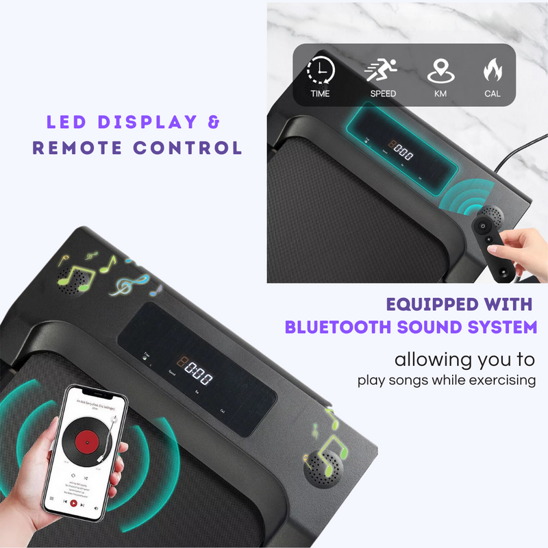 Smart Walking Pad Treadmill with Remote