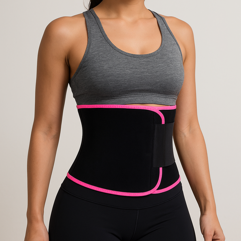 Waist Trainer Sweat Belt – Adjustable Neoprene Slimmer