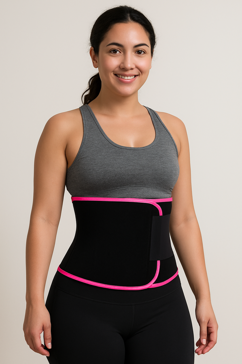 Waist Trainer Sweat Belt – Adjustable Neoprene Slimmer
