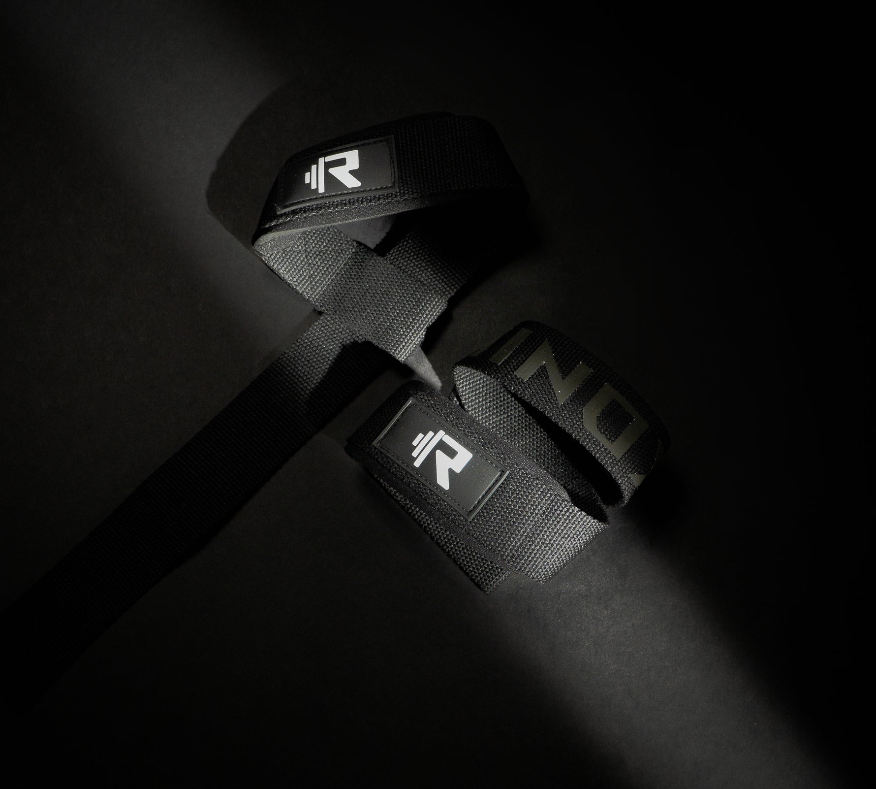 Premium Weight Lifting Straps Black - Rhinox Active