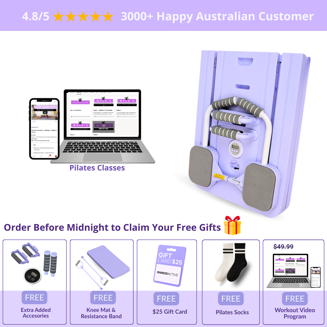 8 in 1 Multi-Functional Pilates Reformer Board