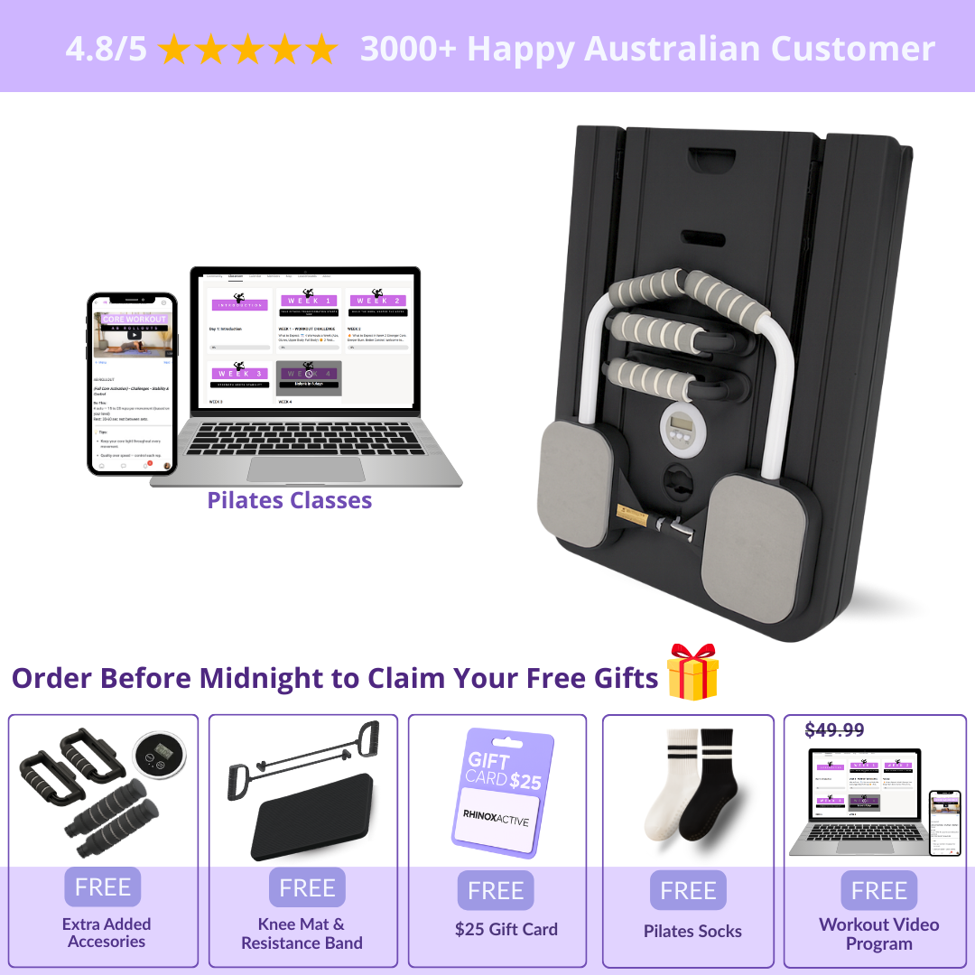 8 in 1 Multi-Functional Pilates Reformer Board