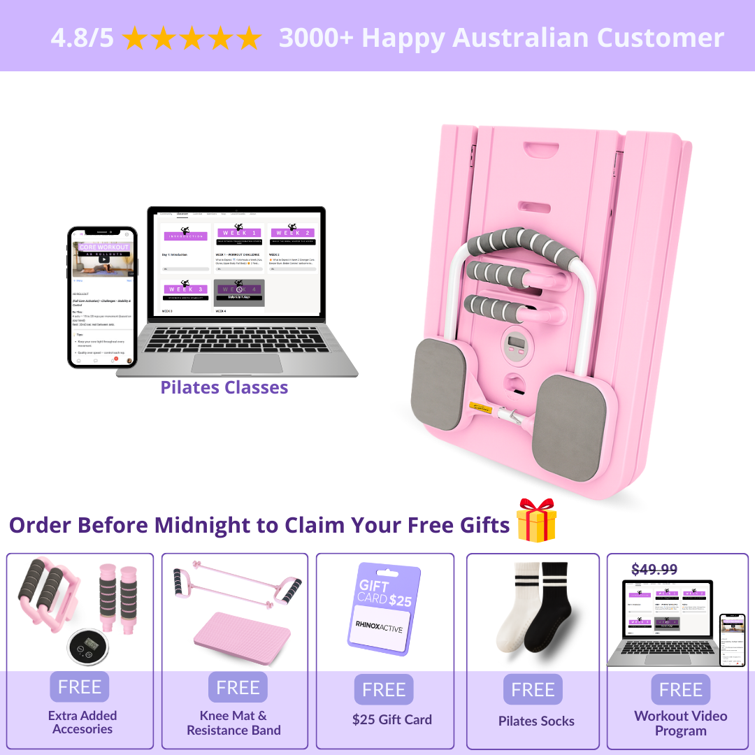 8 in 1 Multi-Functional Pilates Reformer Board