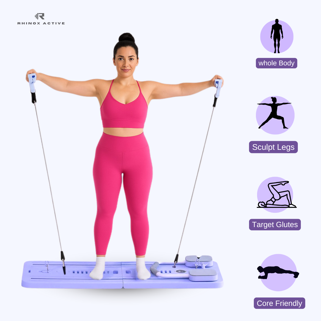 8 in 1 Multi-Functional Pilates Reformer Board