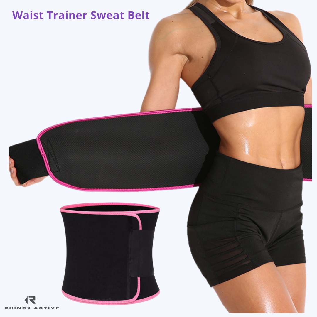 Waist Trainer Sweat Belt – Adjustable Neoprene Slimmer