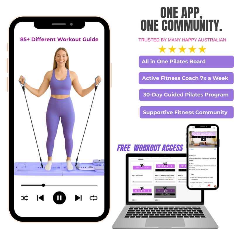 8 in 1 Multi-Functional Pilates Reformer Board